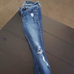 Hollister blue RIP Jean's size W23 L 26